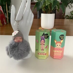 Sonny Angel 2 Mystery mini figures PLUS  Plush Keychain with Baby Doll 🌺